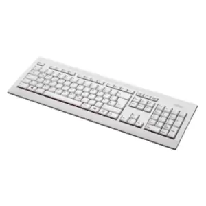 Image of Fujitsu KB521 DE keyboard USB QWERTZ German Grey