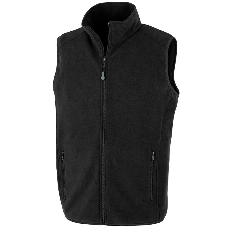 Image of Result Result Men Polarthermic Fleece Body Warmer in Black Size: X-Small Black XS Male 5059699844551