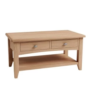 Image of Golston Light Oak Large Coffee Table
