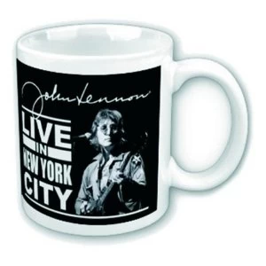 Image of John Lennon - Live in New York City Boxed Standard Mug