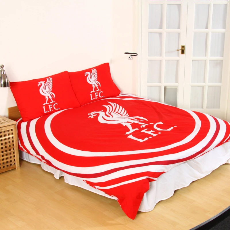 Image of Team Liverpool Football Bedding Red unisex One Size