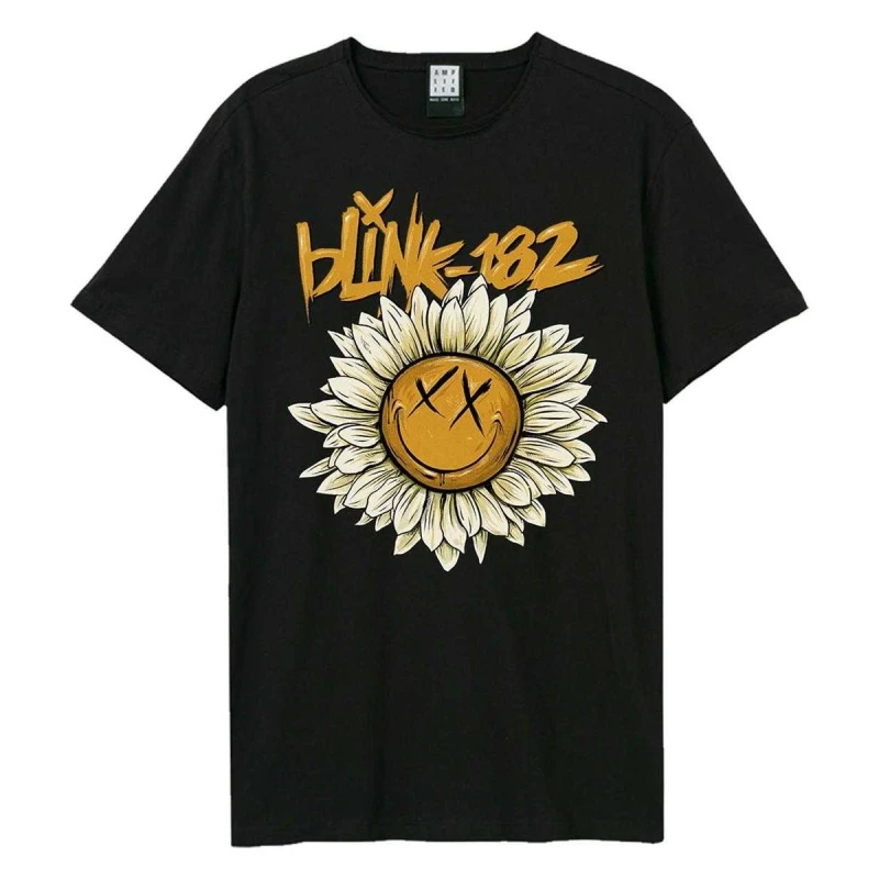 Image of Amplified Amplified Men Daisy Blink 182 T-Shirt in Black Size: X-Small Black XS Male 5063852064632