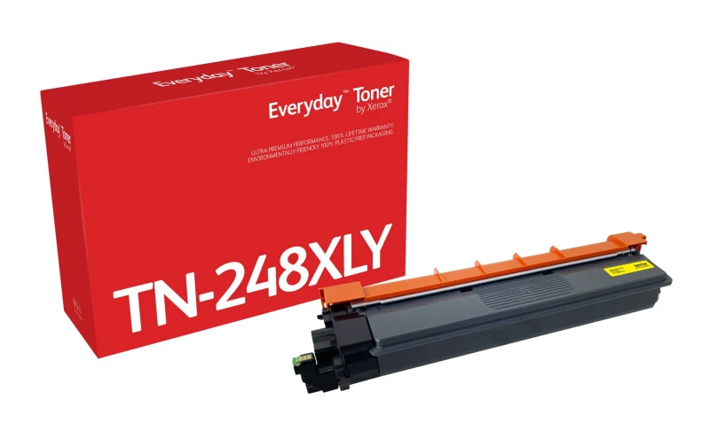 Image of Xerox Xerox Toner replaced Brother TN248XLY Compatible Yellow 2300 Sides Everyday 006R04878 006R04878