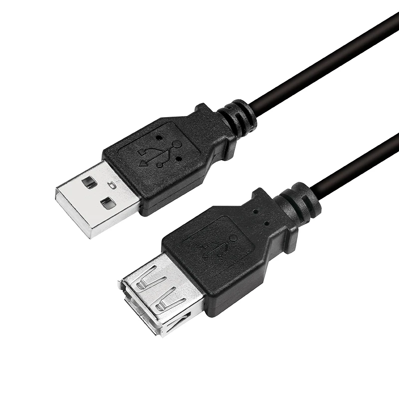 Image of LogiLink CU0010B USB cable USB 2.0 2m USB A Black
