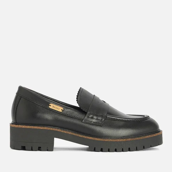 Image of Barbour Womens Norma Leather Loafers - UK 8