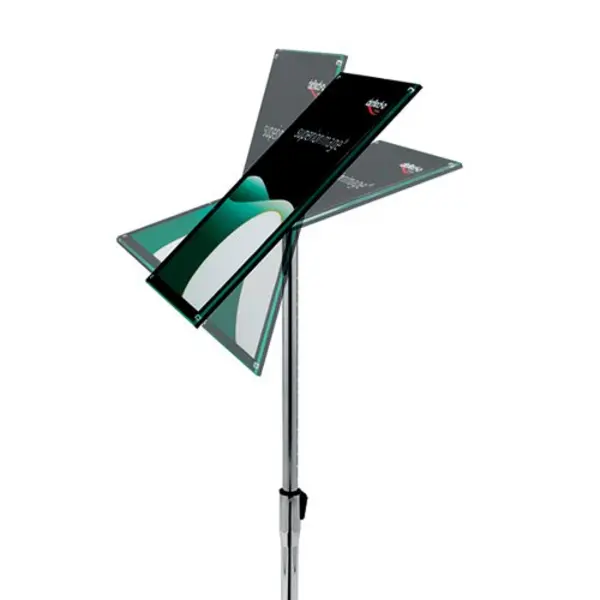 Image of Deflecto Deflecto Floor Sign Holder A4 DE790845 DE790845