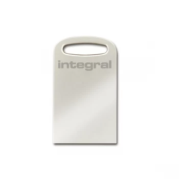 Image of Integral 64GB USB3.0 Memory Flash Drive (Memory Stick) Fusion Metal + Keylace