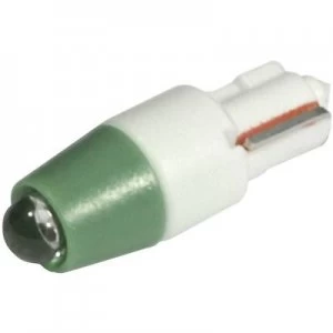 Image of LED bulb W2 x 4.6d Green 24 Vdc 24 V AC 1500 mcd CML