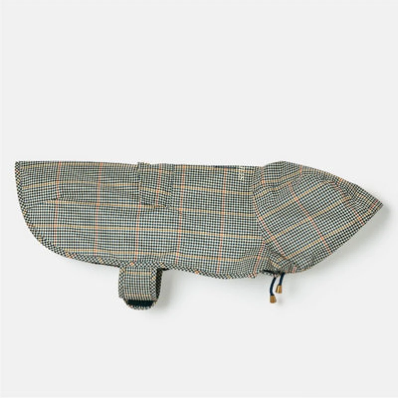 Image of Joules Henson Check Packaway Jacket Dog Coat