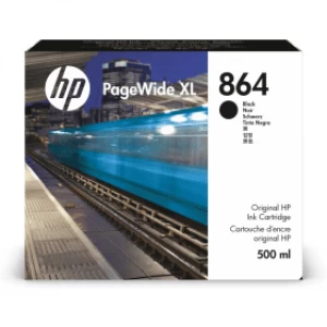 Image of HP 864 PageWide XL Black Ink Cartridge