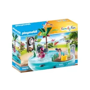 Image of Swimming Pool with Water Jet