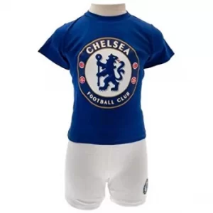 Image of Chelsea FC T Shirt & Short Set 3/6 mths