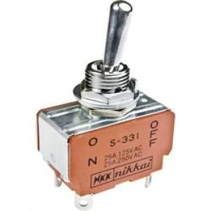Image of Toggle switch 125 V AC 20 A 2 x OnOn NKK Switches
