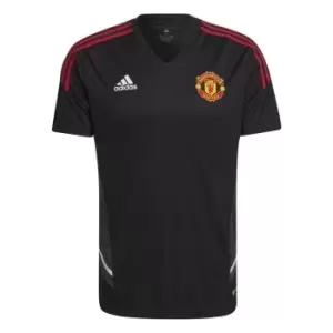 Image of adidas Manchester United Training Shirt Adults - Black
