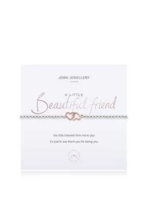 Image of Joma Jewellery 'A little' Beautiful Friend Bracelet, Silver, Women