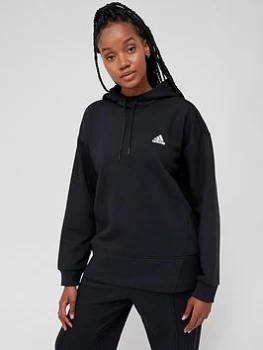 Image of adidas Studio Yoga Hoodie - Black Size M Women