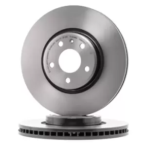 Image of BREMBO Brake disc 09.B972.11 Brake rotor,Brake discs AUDI,A4 Avant (8K5, B8),A6 Avant (4G5, 4GD, C7),Q5 (8RB),A4 Limousine (8K2, B8)