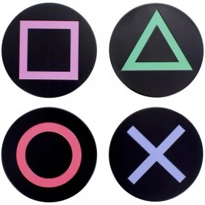 Image of Playstation Metal Coasters