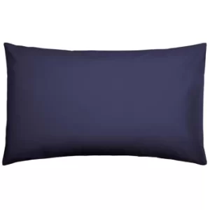 Image of Bedeck of Belfast Dark Blue Pima Cotton 200 Thread Count Kateri' Standard Pillow Cases