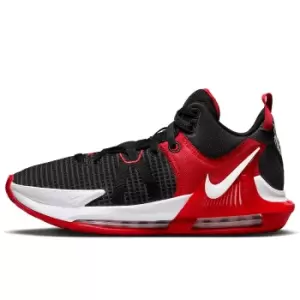 Image of Nike Lebron Witness 7 Bred, Black/White-University Red, size: 9, Male, Basketball Performance, DM1123-005