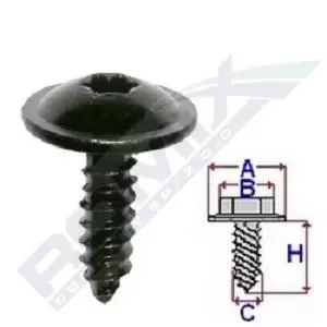 Image of ROMIX Screw / Bolt AUDI,FIAT,SEAT C10022 N90775001,N90775001,N90775001 N90775001,N90775001