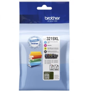 Image of Brother LC3219 Black and Tri Colour Ink Cartridge