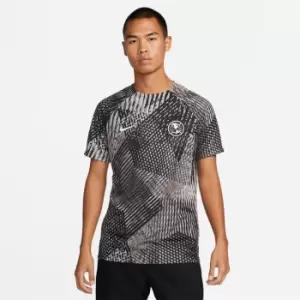 Image of Nike Club America Dri-FIT Pre-Match Soccer Top - Black