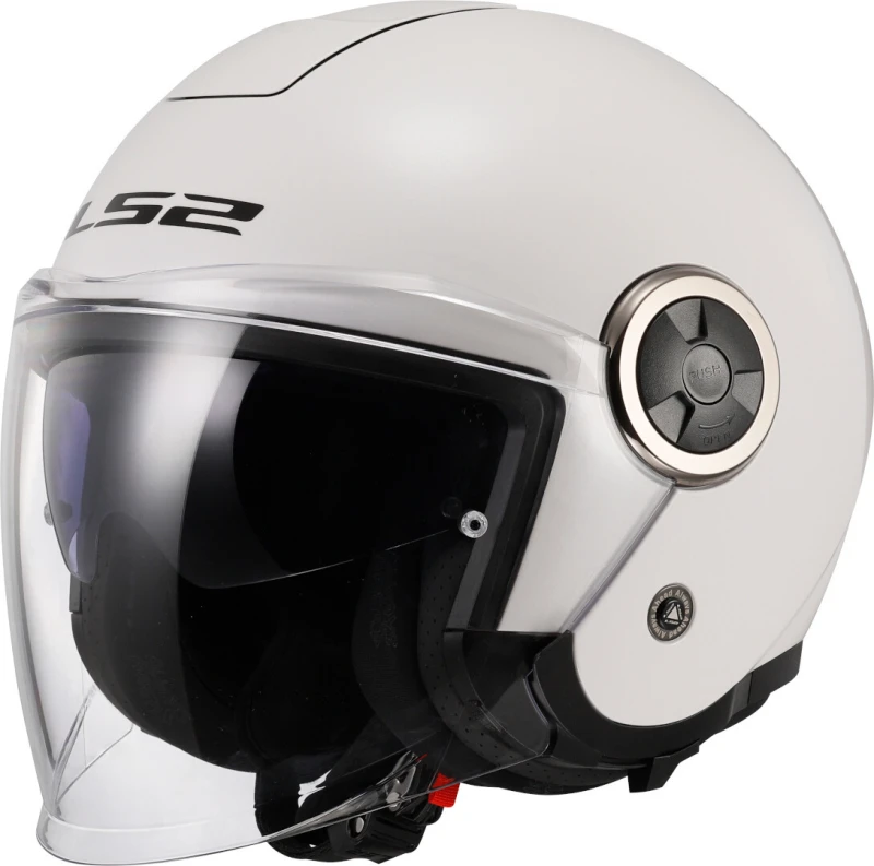 Image of LS2 OF620 Classy Solid White Jet Helmet Size L