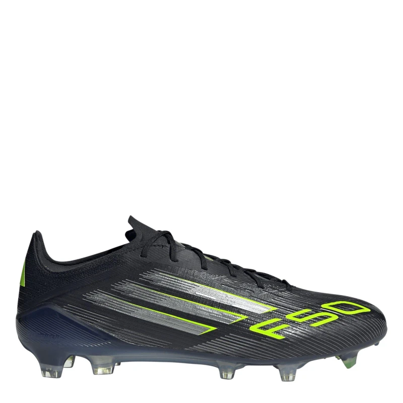 Image of adidas F50 Elite Adults Firm Ground Football Boots Black/Lemon male 11 (46)
