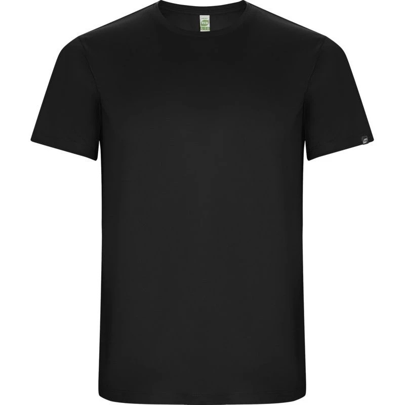 Image of ROLY ROLY Men Imola Short-Sleeved Sports T-Shirt in Black Size: Small Black S Male 5063527675279