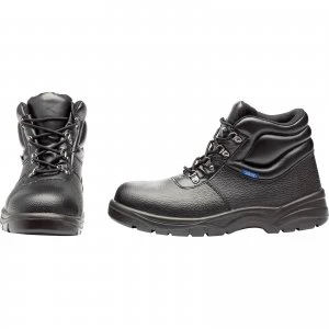 Image of Draper Mens Chukka Style Safety Boots Black Size 9
