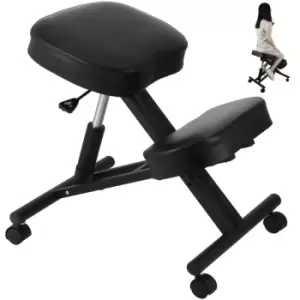 Image of VEVOR Kneeling Chair Ergonomic 250lbs Load Bearing Office Stool Knee Support Chair Kneeling Office Chair Adjustable Knee Stool for Office or Home