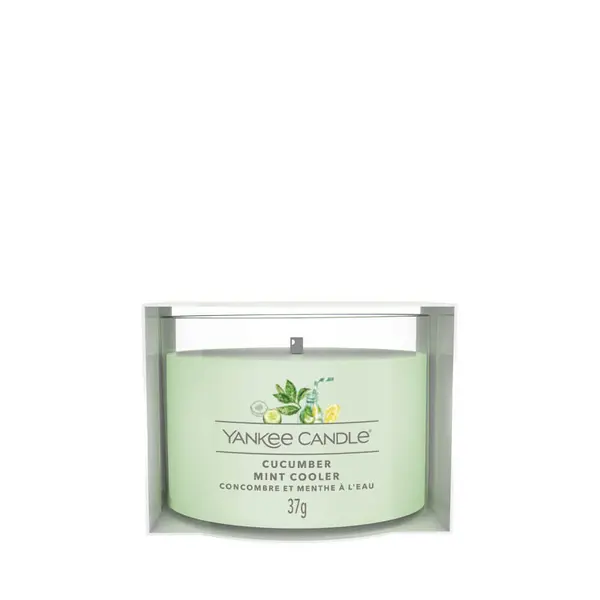 Image of Yankee Candle Cucumber Mint Cooler Scented Candle 37g