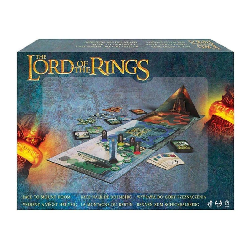 Image of Lord Of The Rings Race To Mount Doom Board Game
