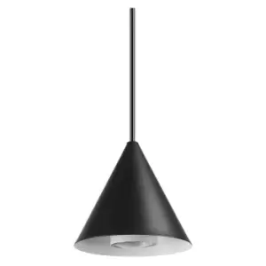 Image of Ideal Lux A-LINE - Indoor Dome Ceiling Pendant Lamp 1 Light Black, GU10