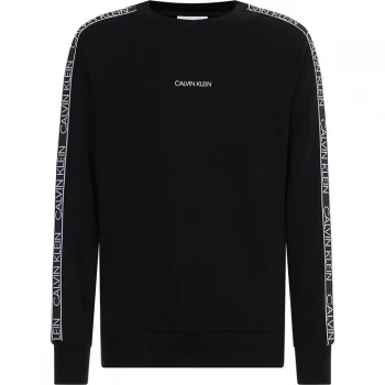 Image of Calvin Klein Essential Tape Sweatshirt - CK Black