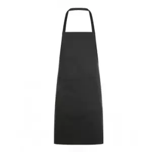 Image of SOLS Unisex Gramercy Bib Apron (One Size) (Dark Grey)