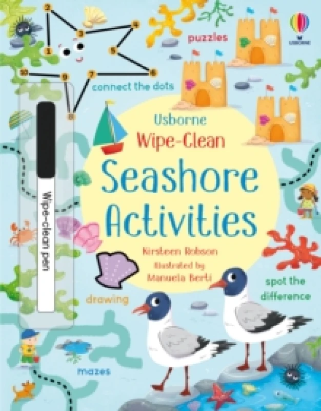 Image of Wipe-Clean Seashore Activities Paperback / softback