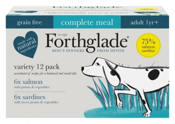 Image of Forthglade Natural Fish Variety Dog Food 12 x 395g