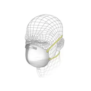 Image of Vitrex Power Tool & MDF Respirator P2 (Pack 2)