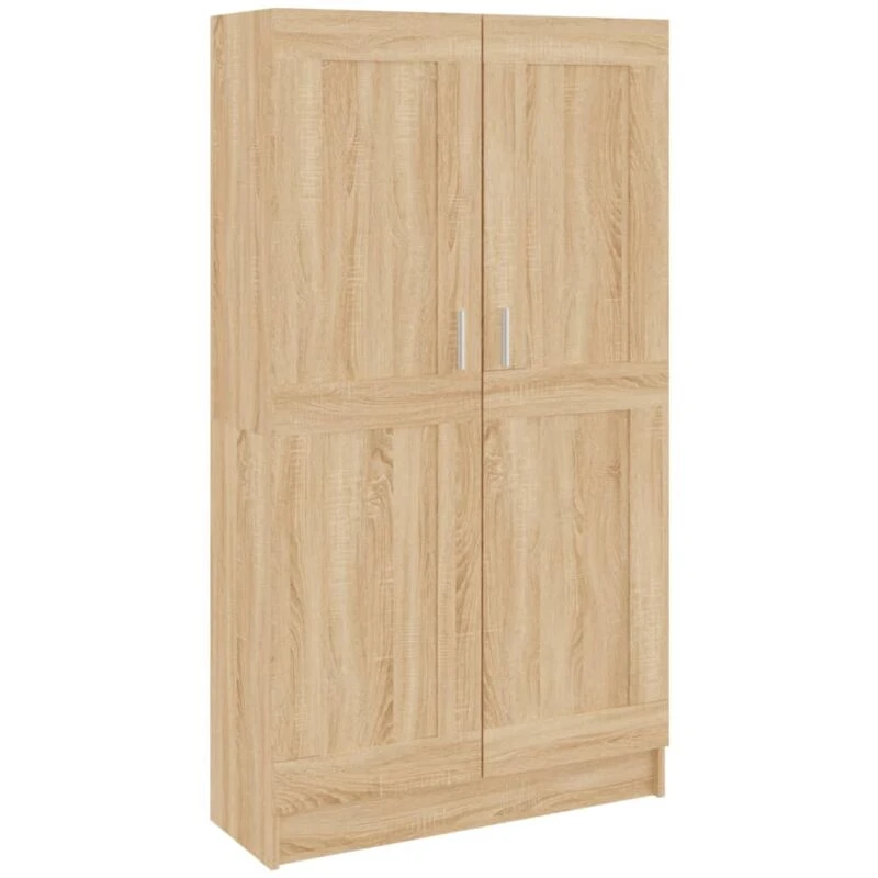 Image of VIDAXL Book Cabinet Sonoma Oak 82.5x30.5x150cm Engineered Wood Vidaxl 8720286134085