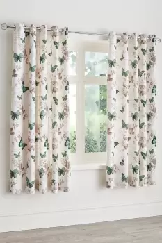 Image of Butterfly Eyelet Curtains