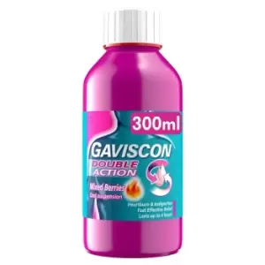 Image of Gaviscon Double Action Mixed Berries Flavour Liquid 300ml