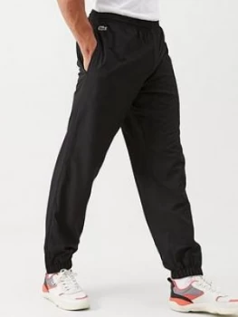 Image of Lacoste Sports Woven Track Pants - Black