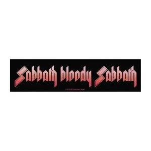 Image of Black Sabbath - Sabbath Bloody Sabbath Super Strip Patch