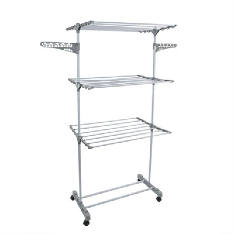 Image of JVL Foldable 3 Tier Drying Rack - 21M White Airers 21M White 40398301000
