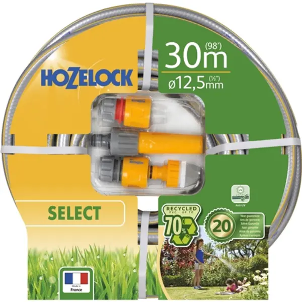 Image of Hozelock 30m Select Hose & Fittings Set 100-100-583