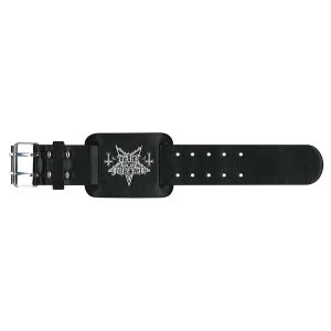 Image of Dark Funeral - Logo Leather Wrist Strap