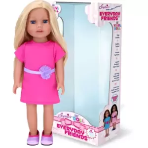 Image of Teamson Kids - Sophia's by 18 All Vinyl Blonde Hair Doll Chloe with Blue Eyes