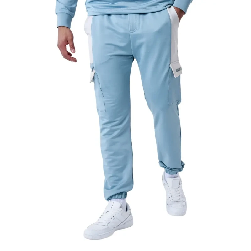 Image of Project X Paris Bicolour cargo-style joggers Project X Paris Bleu Male M